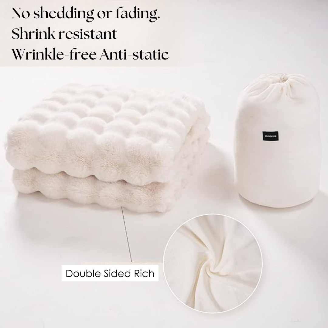 Anori - Rabbit Plush Velour Duvet