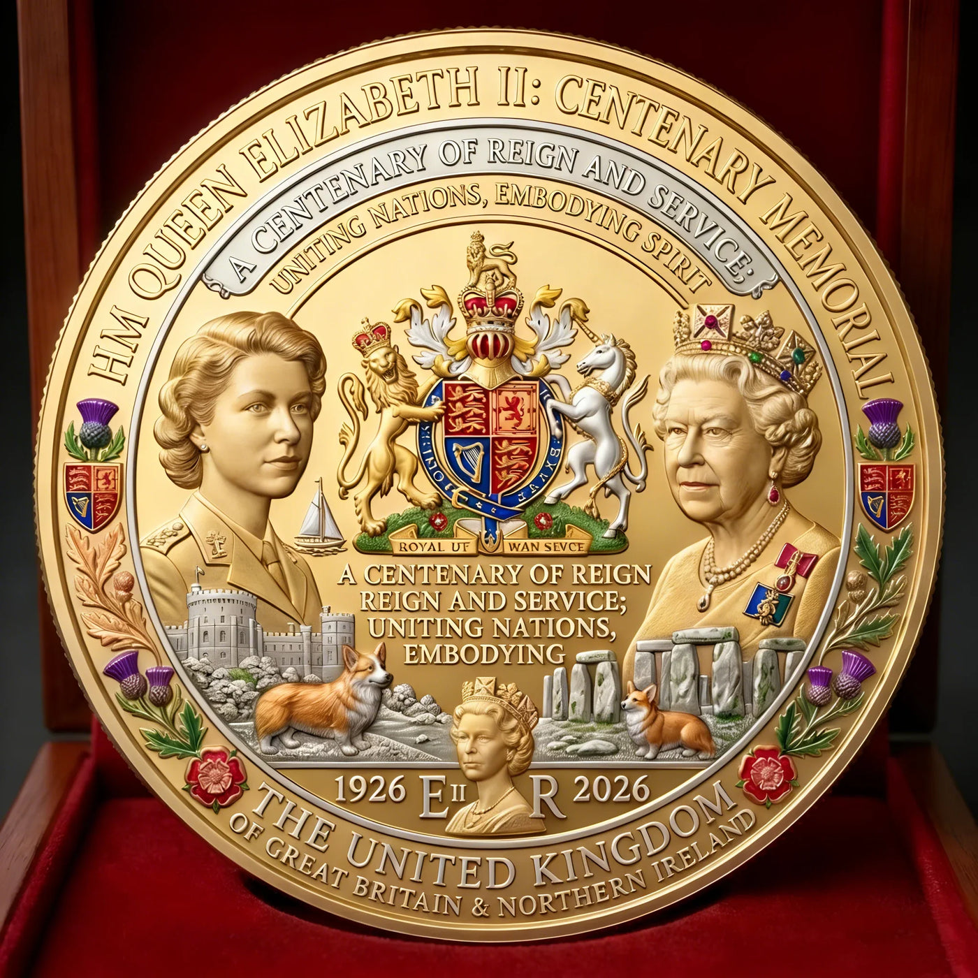 Regalis – Dual-Portrait Centenary Memorial Coin
