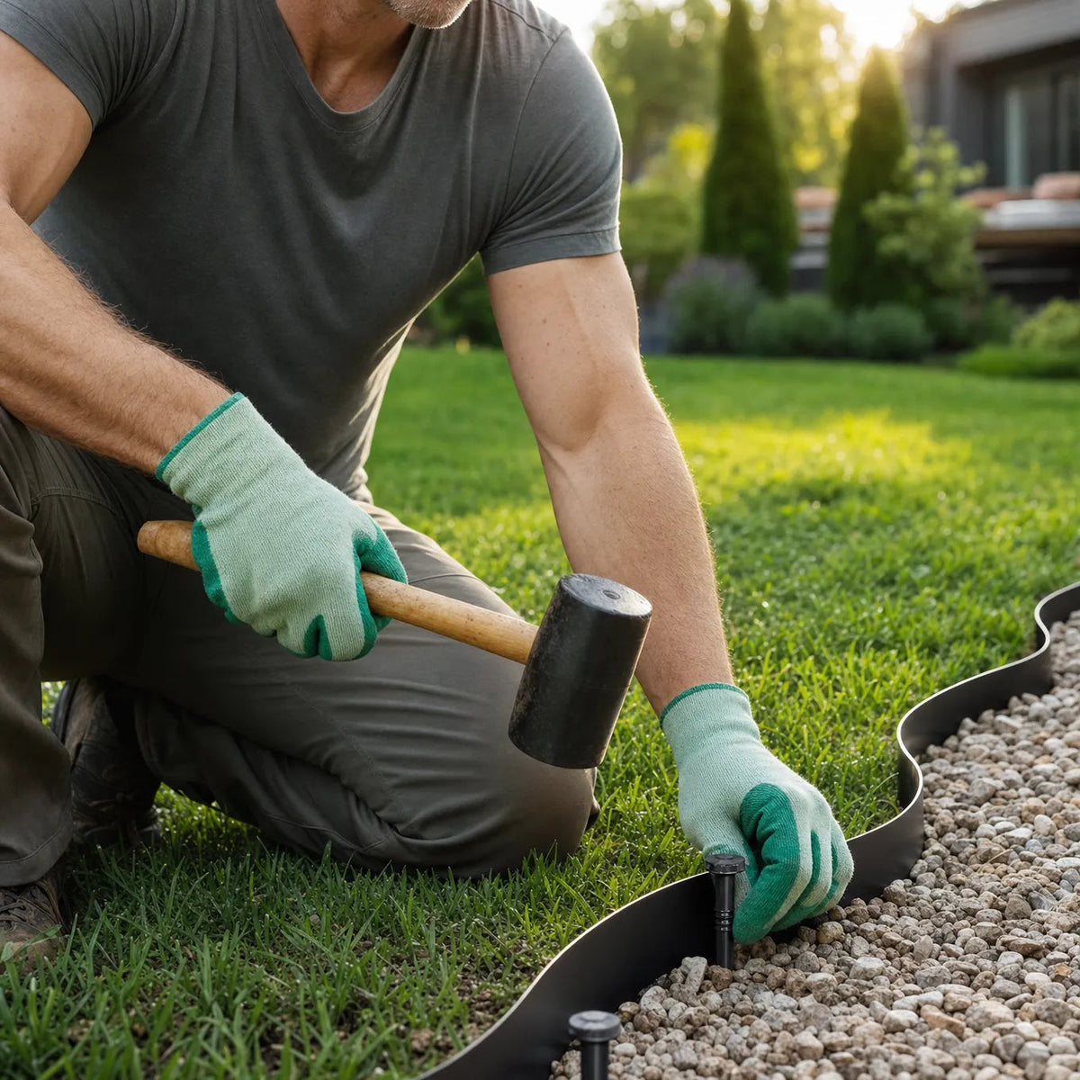 Yardline – No-Dig Flexible Landscape Edging