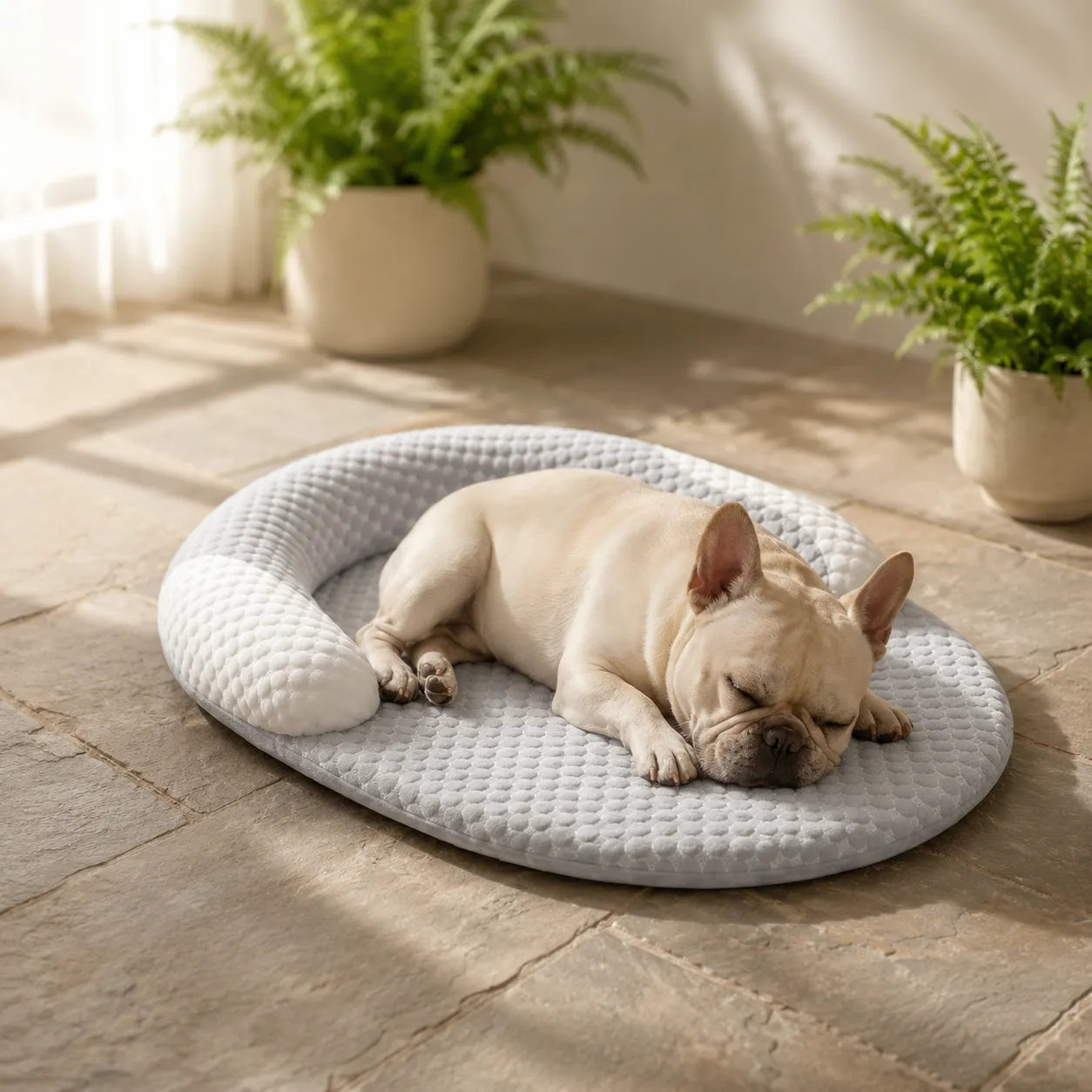 Pawloom – Cooling Pet Bed with 3D Breathable Surface, No Electricity Needed