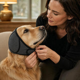 Pawlm – Calming Ear Wrap for Dogs, Waterproof Anxiety Relief for Fireworks and Thunder