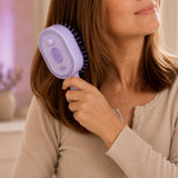 Velura – Self-Cleaning Scalp Massager Brush with Mist Spray Tank