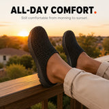 Airstep – Men's Breathable Mesh Slip-On Mules with Cushioned EVA Sole