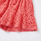 Florenza – Floral Lace V-Neck Romper