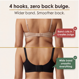 Veluna – Wireless Jelly Strip Bra for All Day Comfort