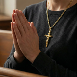 Sancta – Fashionable Crucifix Necklace