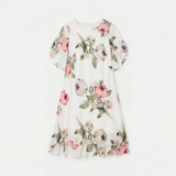 Floressa – Women's Floral Chiffon Midi Dress