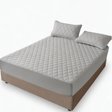 Slumbelle – Waterproof Quilted Mattress Cover & Pillowcase Set