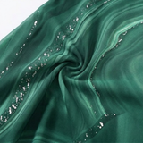 Osyla – Women's Flowing Marbled Midi Dress