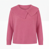 Collara – Asymmetric Collar Knit Sweater