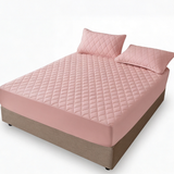 Slumbelle – Waterproof Quilted Mattress Cover & Pillowcase Set