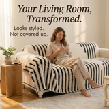Velura - Non-Slip Plush Couch Cover