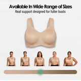 Veluna – Women's Outside Wire High-Impact Sports Bra