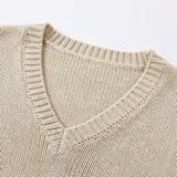 Rosavelle – Women's Floral Crochet-Sleeve Knit Top