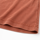 Solvia – Mineral Wash Cotton-look Tank And Skirt Set