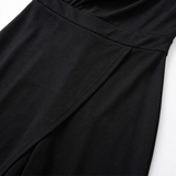 Sorenna - Women's One Shoulder Wrap Jumpsuit