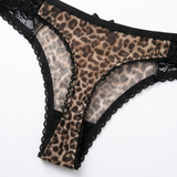 Luxette – Leopard lace push-up bra and panties set
