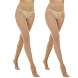 Sheervia – The Sheer Tights Built To Stretch Over Curves (2-pack)