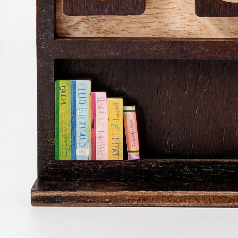 Pagewise – Wooden Reading Book Counter