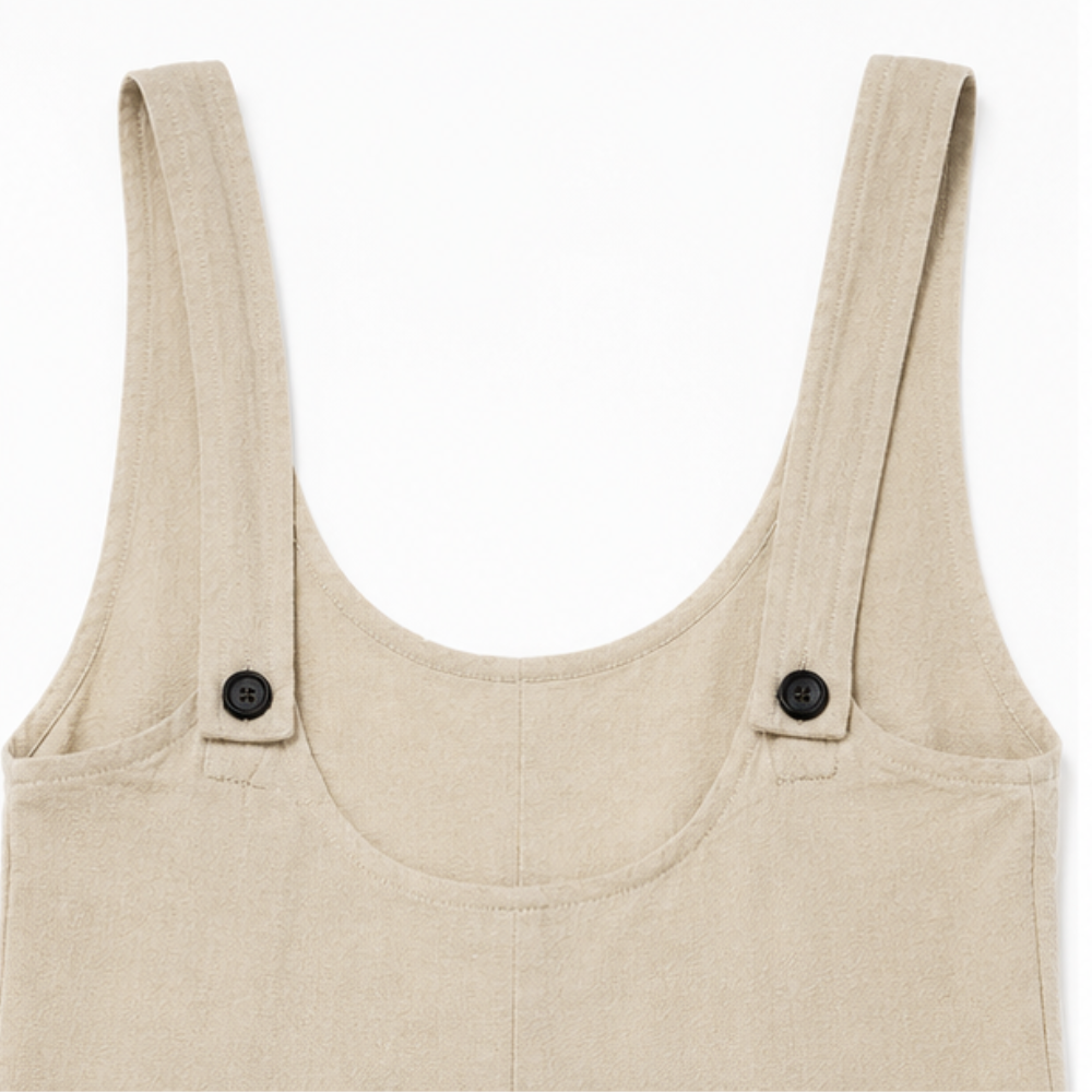 Wearbella – Sleeveless Wide-Leg Pocketed Jumpsuit
