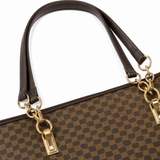 Carrelle – 6-Piece Checkered Handbag Set, Tote Crossbody Wallet for Women