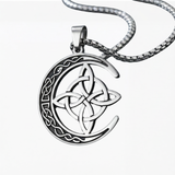 Lunara Celtic Moon Protection Pendant