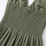 Solenne – Women's Flowy Halter Maxi Dress