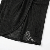 Vivara – Women's Lace Halterneck Maxi Dress