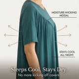 Softveil – Breathable Modal Sleep Dress for Women