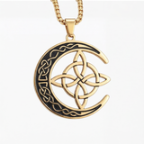 Lunara Celtic Moon Protection Pendant