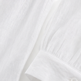 Costera – Flowy Pintuck Shirt Dress, Linen-look, Midi Length