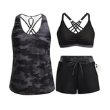 Solana – 3 Piece Swim Set with Cover Up Tank and Shorts
