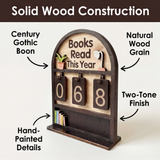 Pagewise – Wooden Reading Book Counter