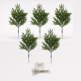 Duskglow – Lit Pine Branches That Spread Warmth, Not Clumps