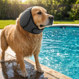 Pawlm – Calming Ear Wrap for Dogs, Waterproof Anxiety Relief for Fireworks and Thunder