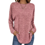 Wovelle – Waffle Knit Oversized Sweater