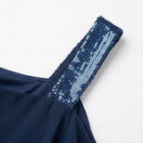 Élora – Women's Asymmetric Chiffon Two-Piece Set
