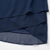 Élora – Women's Asymmetric Chiffon Two-Piece Set