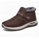 Cozara - Fur Lined Slip On Winter Boots