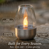 Lumivara – Solar Flickering Candle Light for Outdoor Evenings