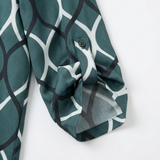 Nora – Women's Flowy Printed V-Neck Blouse