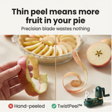 TwistPeel - Hand Crank Apple Peeler