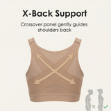 Veluna - Women's Front Closure Back Support Bra