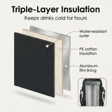 Carryvive – Insulated Water Bottle Carrier with Phone Pocket