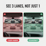 Clearspan - Wide Angle Panoramic Rearview Mirror