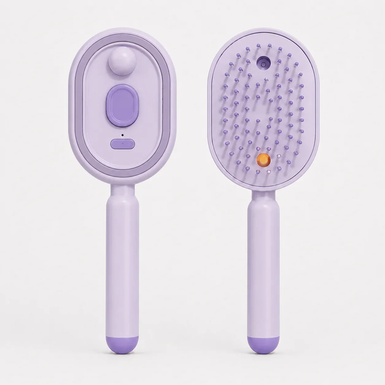 Velura – Self-Cleaning Scalp Massager Brush with Mist Spray Tank