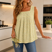 Yellow Ditsy Floral