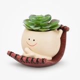 Pippin – Smiley Face Planter Pot with Rocking Chair, Swing & Hammock Designs