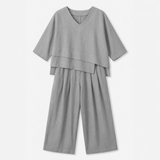 Lunavia – Women's Asymmetric Two-Piece Set