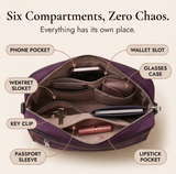 Carryella – Multi-Pocket Shoulder Bag with Anti-Theft Design
